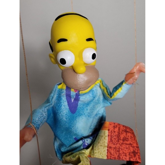 Mexican Marionette String Puppet Homer Simpsons NEW - Picture 6 of 7